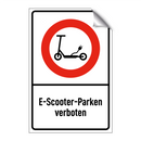 E-Scooter-Parken verboten