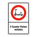 E-Scooter-Parken verboten