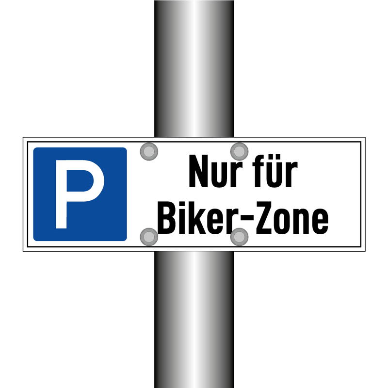 Nur für Biker-Zone
