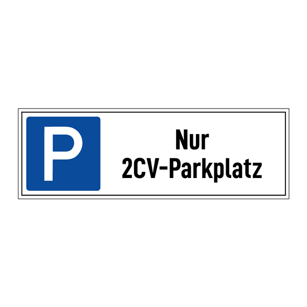 Nur 2CV-Parkplatz