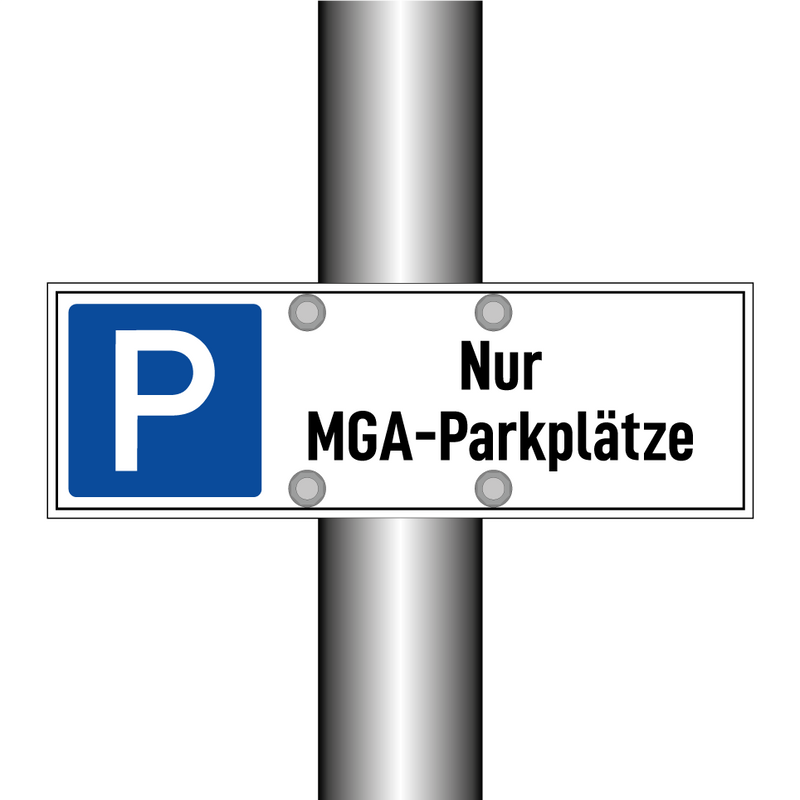 Nur MGA-Parkplätze