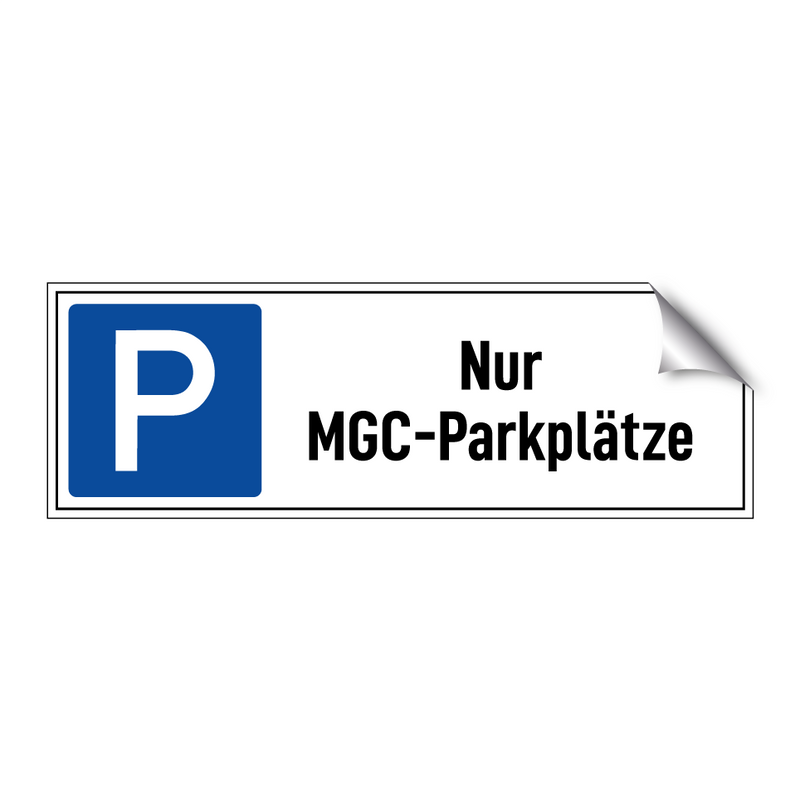 Nur MGC-Parkplätze