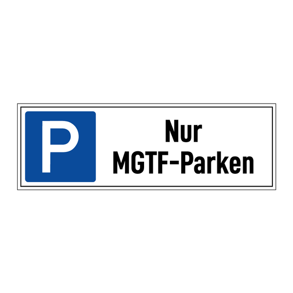 Nur MGTF-Parken
