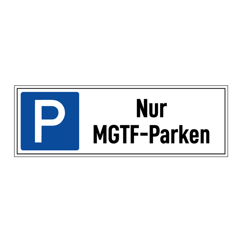 Nur MGTF-Parken