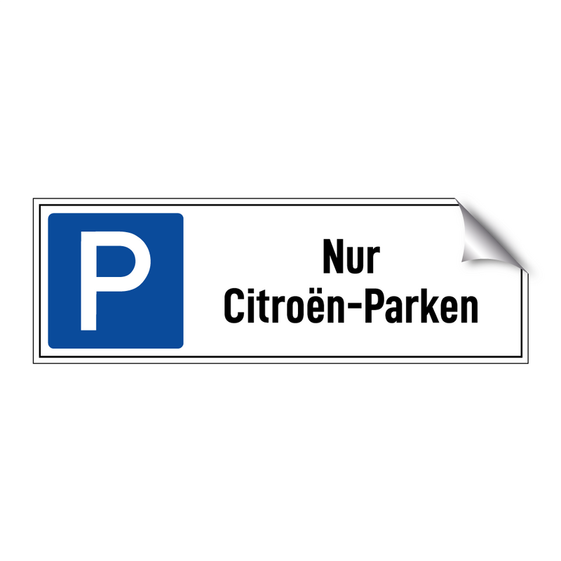 Nur Citroën-Parken