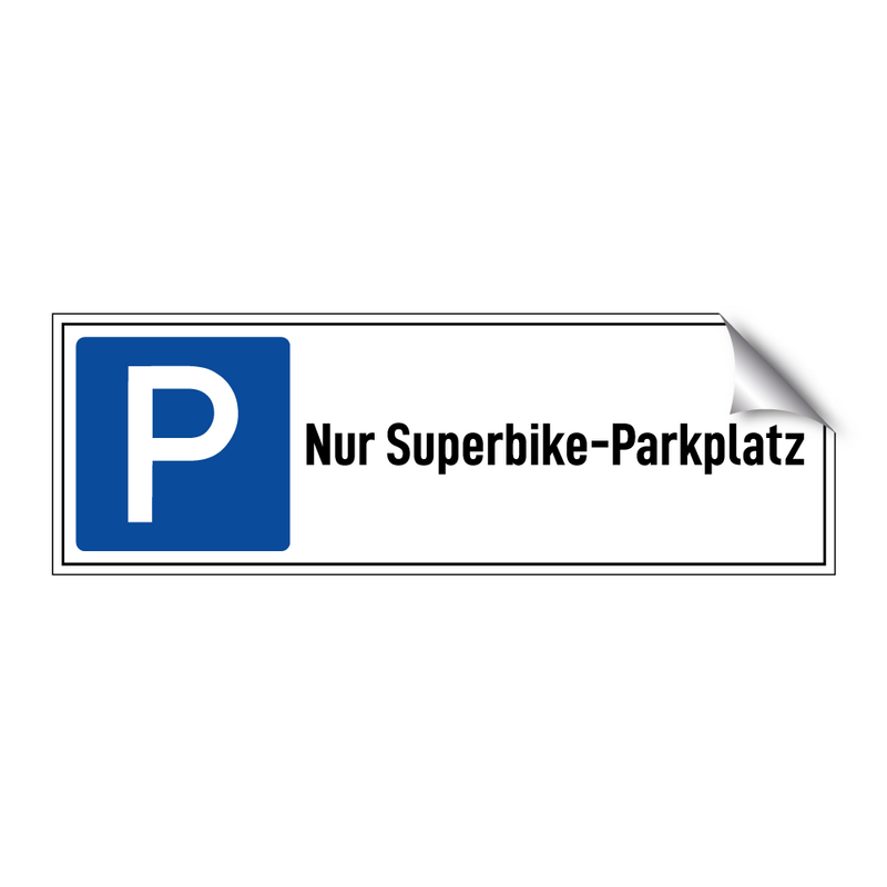 Nur Superbike-Parkplatz