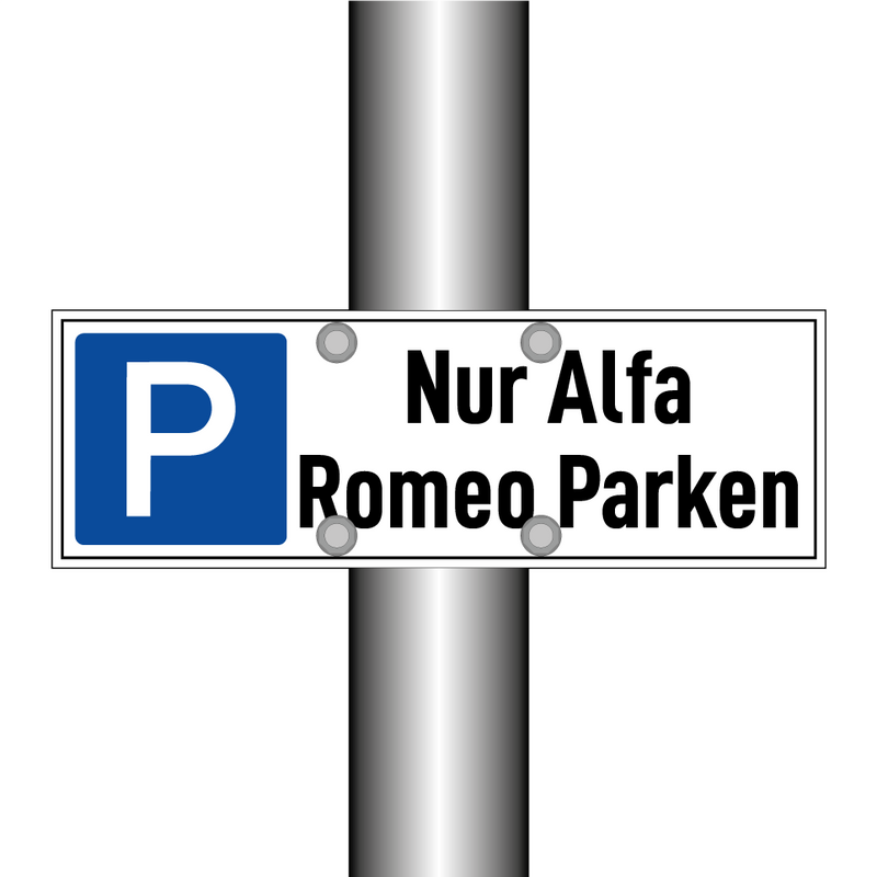 Nur Alfa Romeo Parken