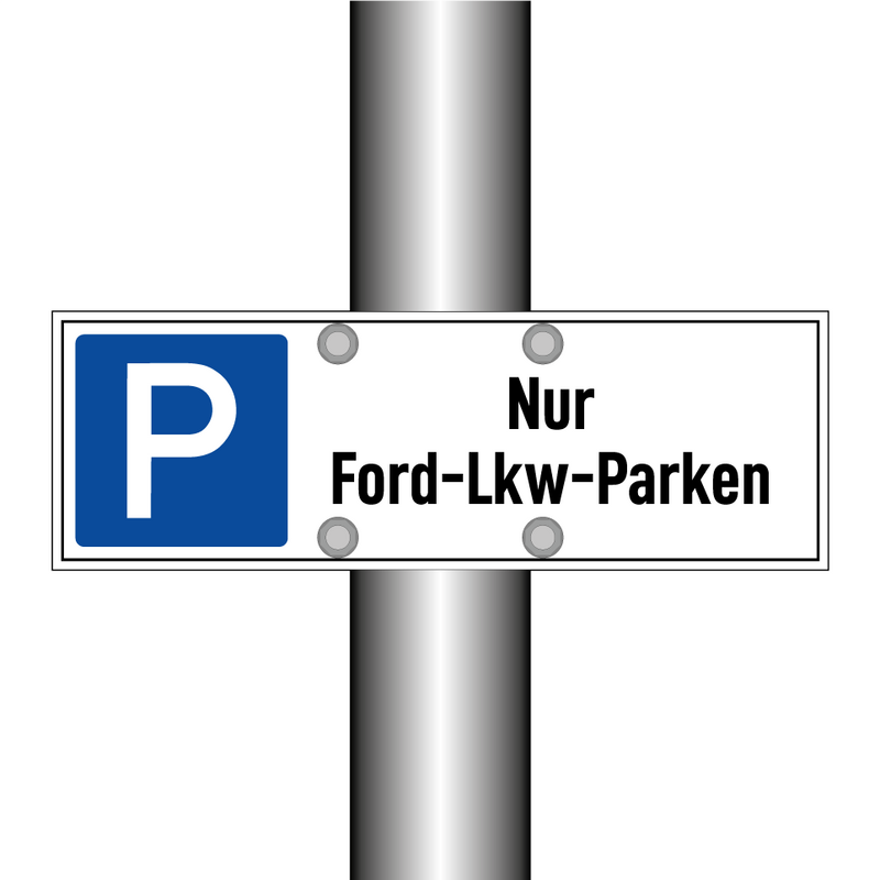 Nur Ford-Lkw-Parken