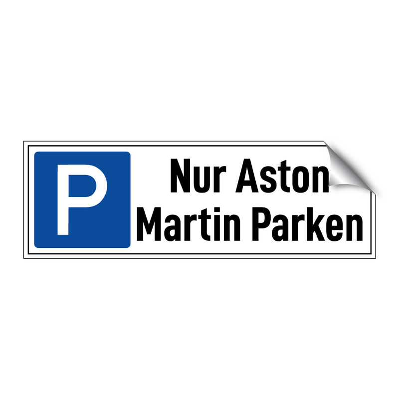 Nur Aston Martin Parken