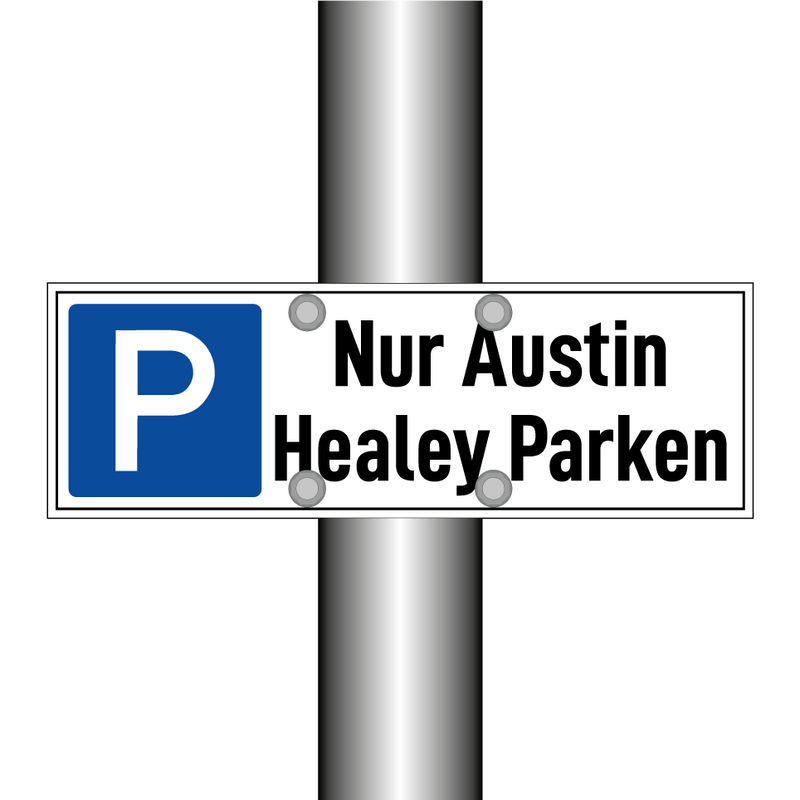 Nur Austin Healey Parken