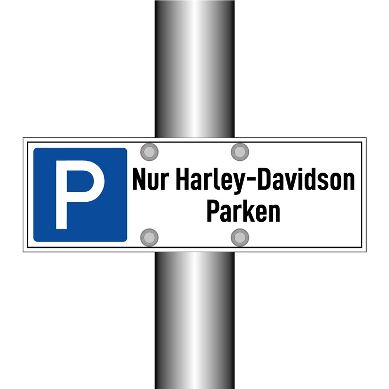 Nur Harley-Davidson Parken