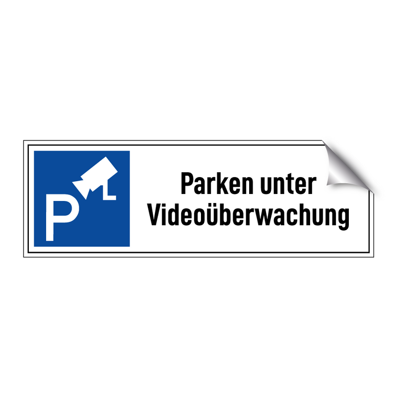 Parken unter Videoüberwachung