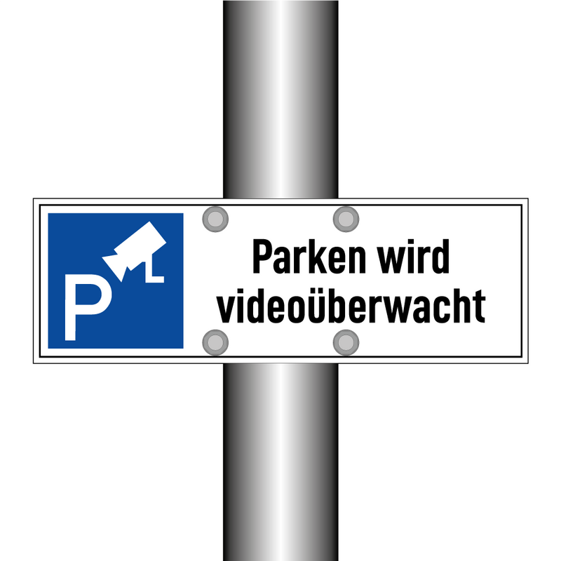 Parken wird videoüberwacht