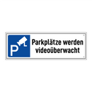 Parkplätze werden videoüberwacht