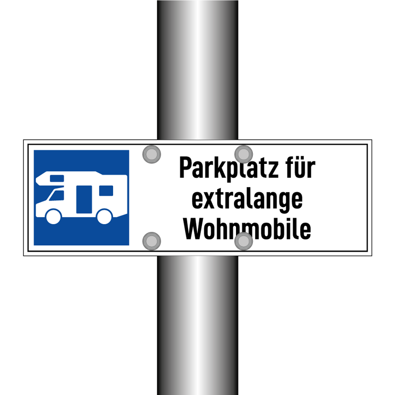 Parkplatz für extralange Wohnmobile