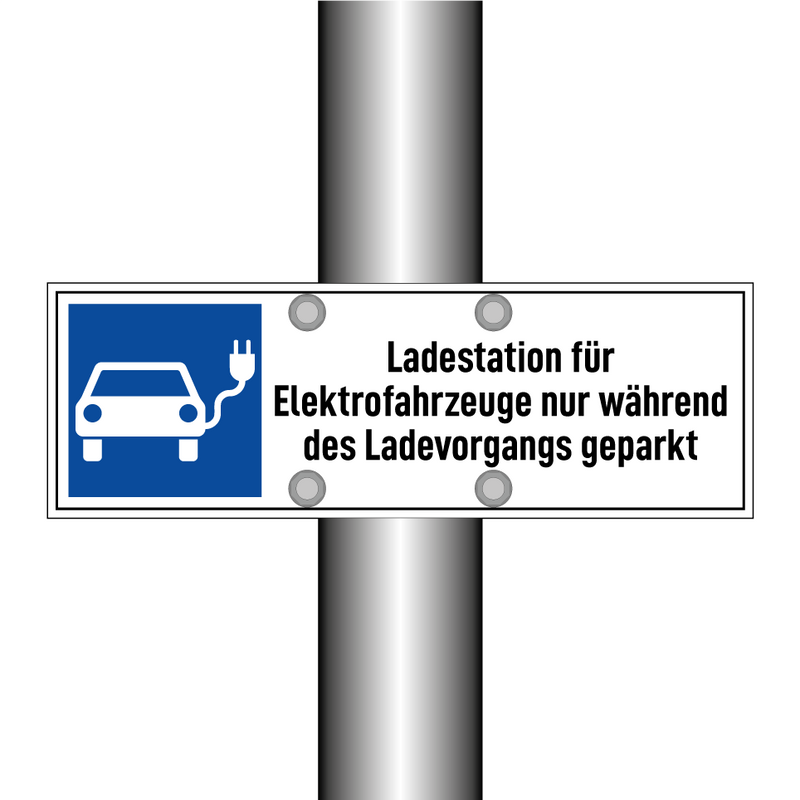 Ladestation für Elektrofahrzeuge nur während des Ladevorgangs geparkt