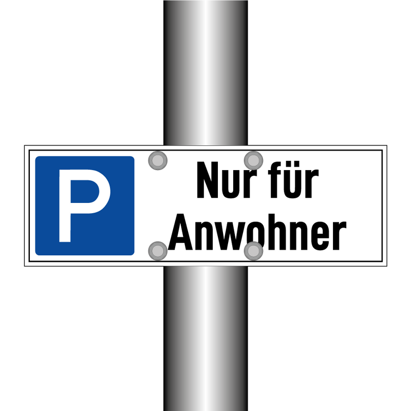 Nur für Anwohner