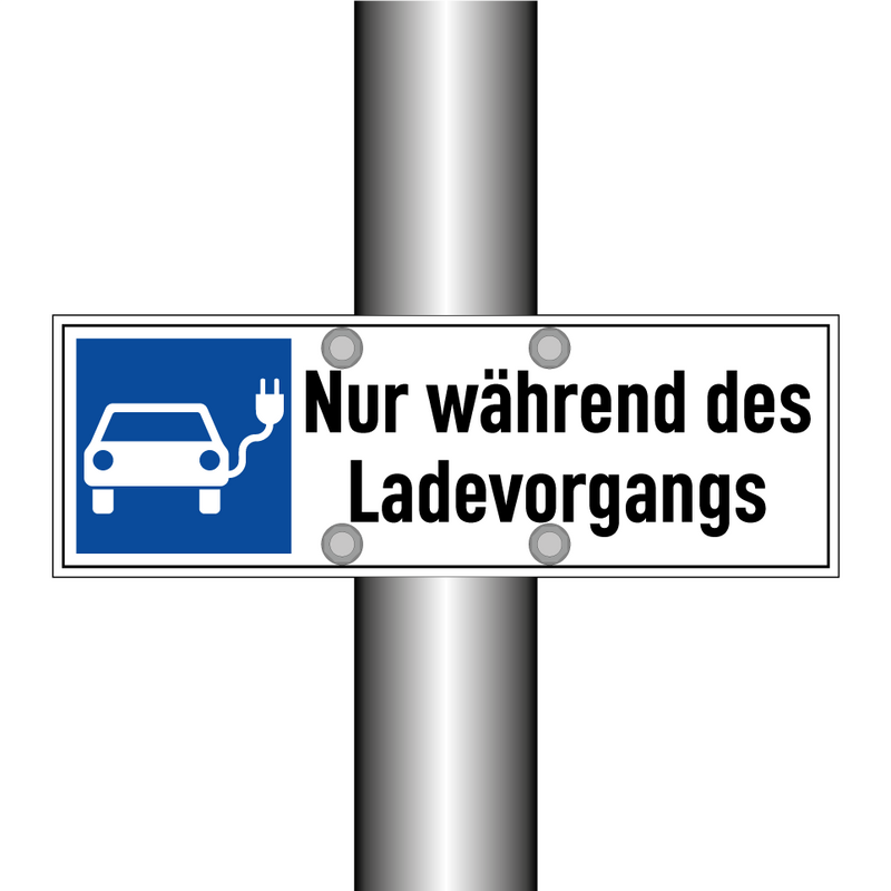 Nur während des Ladevorgangs
