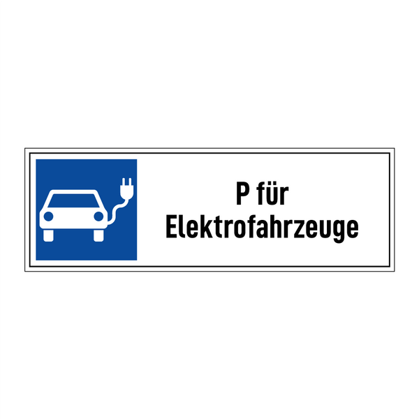 P für Elektrofahrzeuge