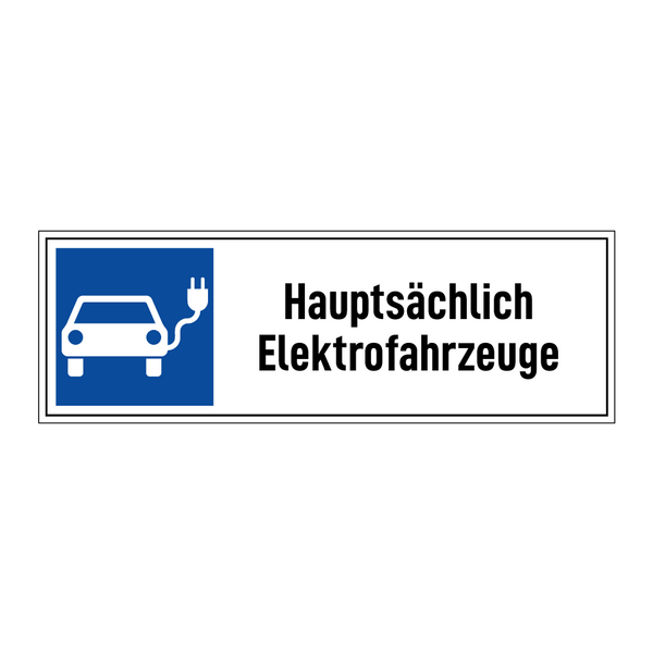 Hauptsächlich Elektrofahrzeuge