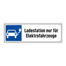Ladestation nur für Elektrofahrzeuge