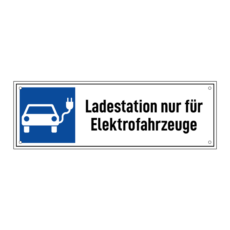 Ladestation nur für Elektrofahrzeuge