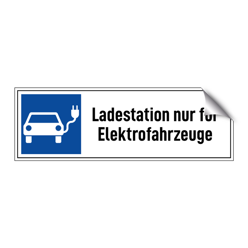 Ladestation nur für Elektrofahrzeuge