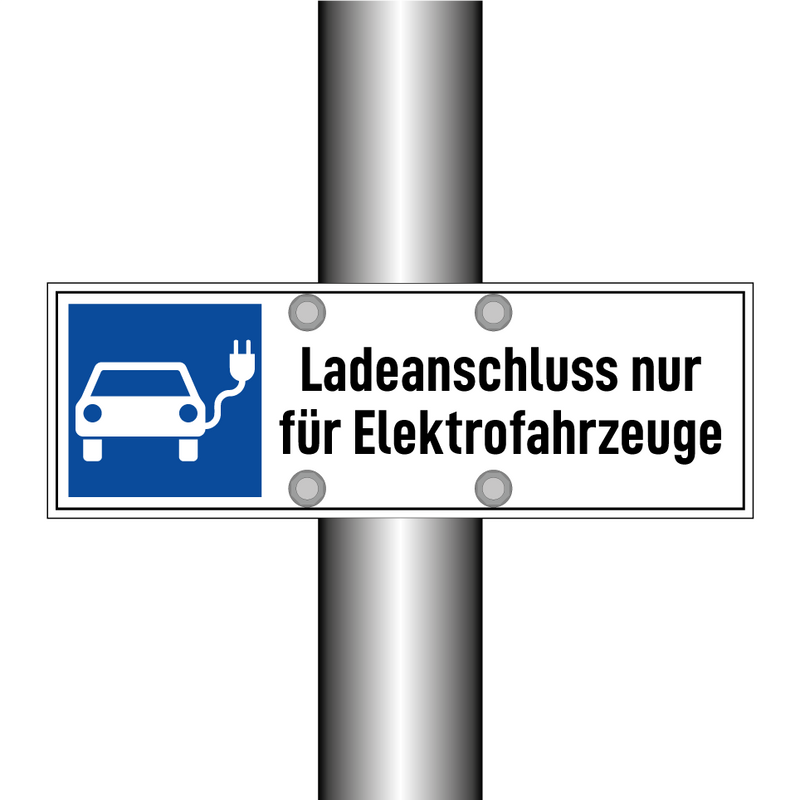 Ladeanschluss nur für Elektrofahrzeuge