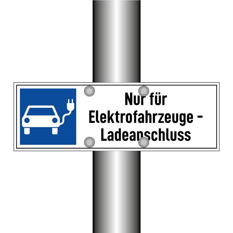 Nur für Elektrofahrzeuge - Ladeanschluss