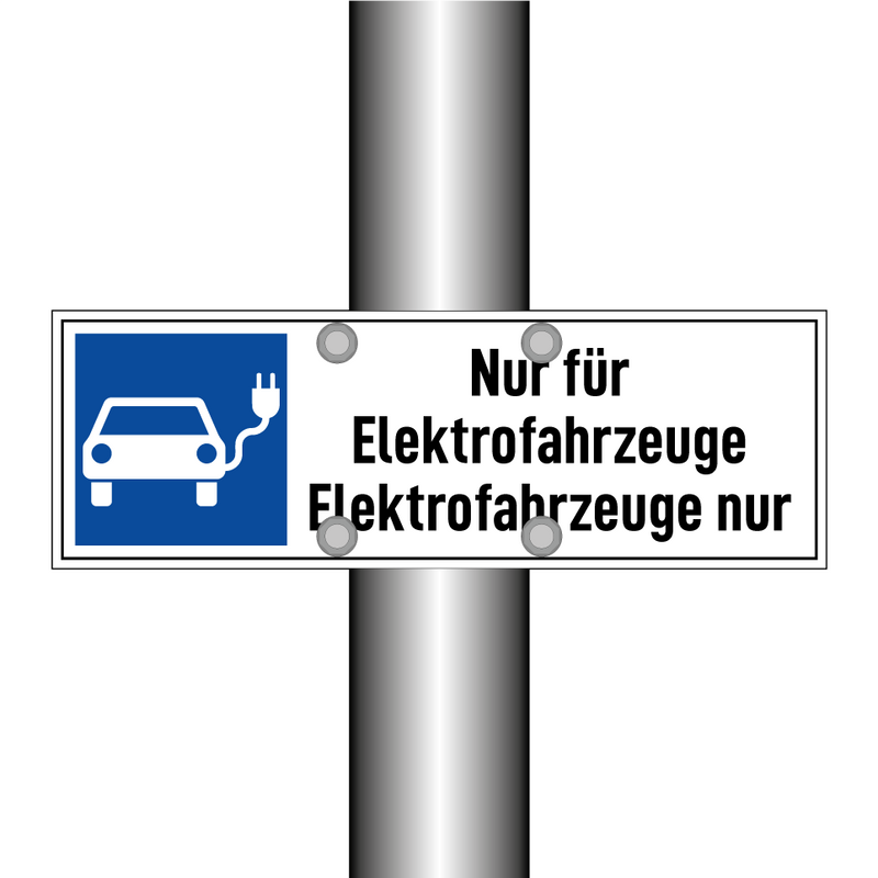 Nur für Elektrofahrzeuge Elektrofahrzeuge nur