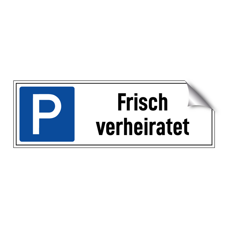 Frisch verheiratet
