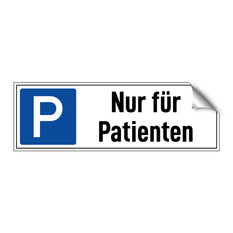 Nur für Patienten