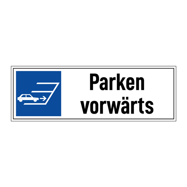 Parken vorwärts