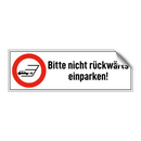Bitte nicht rückwärts einparken!