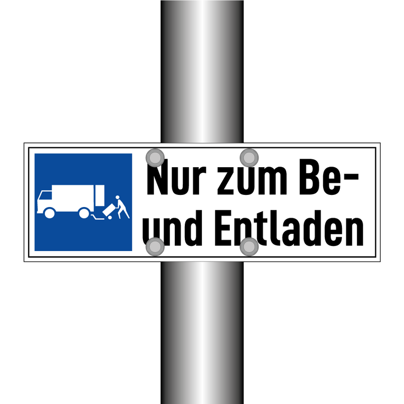 Nur zum Be- und Entladen