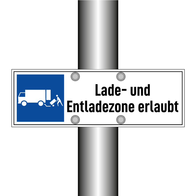 Lade- und Entladezone erlaubt