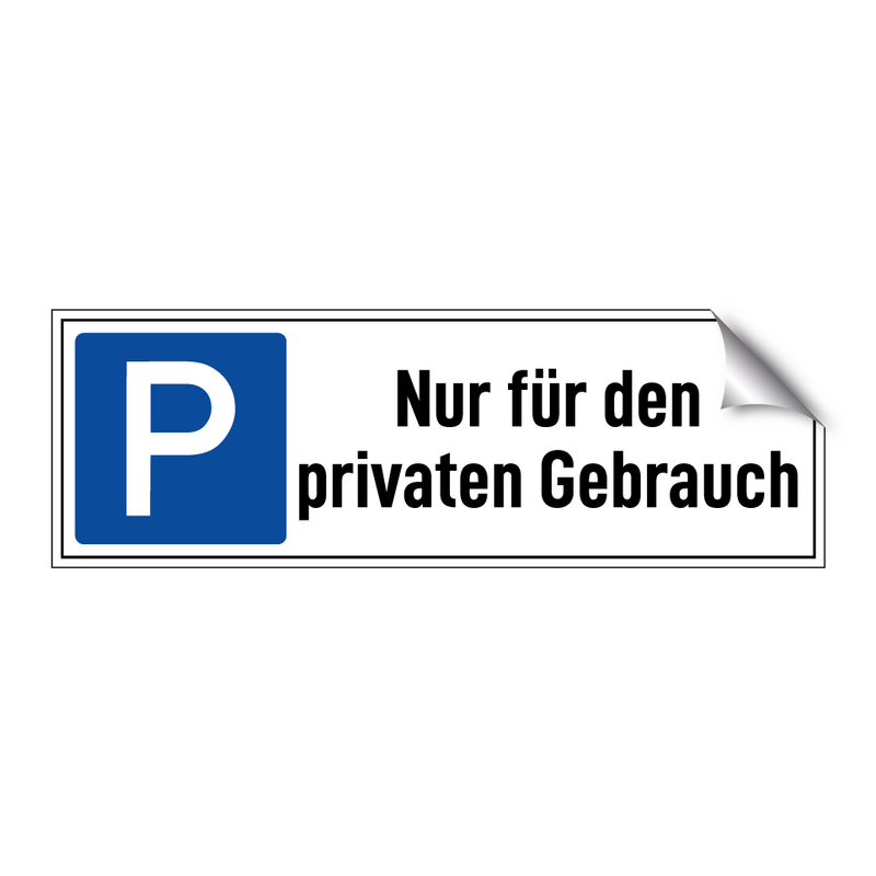 Nur für den privaten Gebrauch