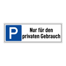 Nur für den privaten Gebrauch
