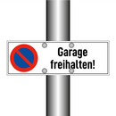 Garage freihalten!