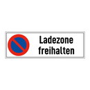 Ladezone freihalten