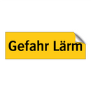 Gefahr Lärm