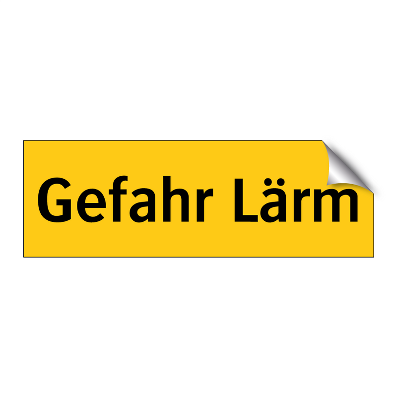 Gefahr Lärm