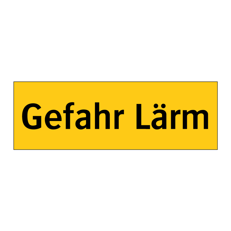 Gefahr Lärm