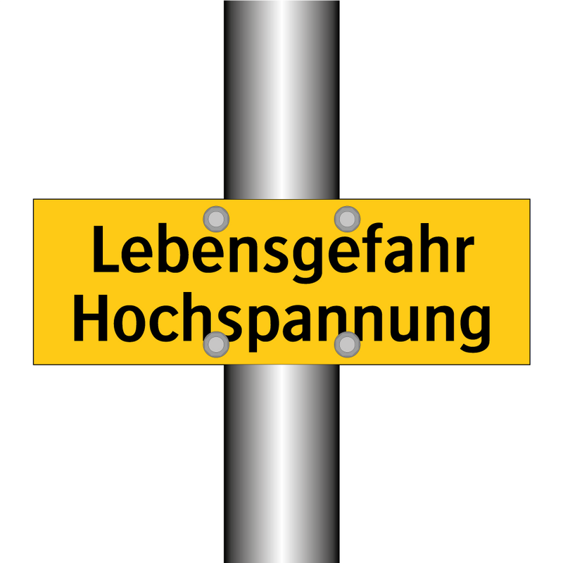 Lebensgefahr Hochspannung
