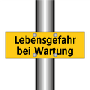 Lebensgefahr bei Wartung