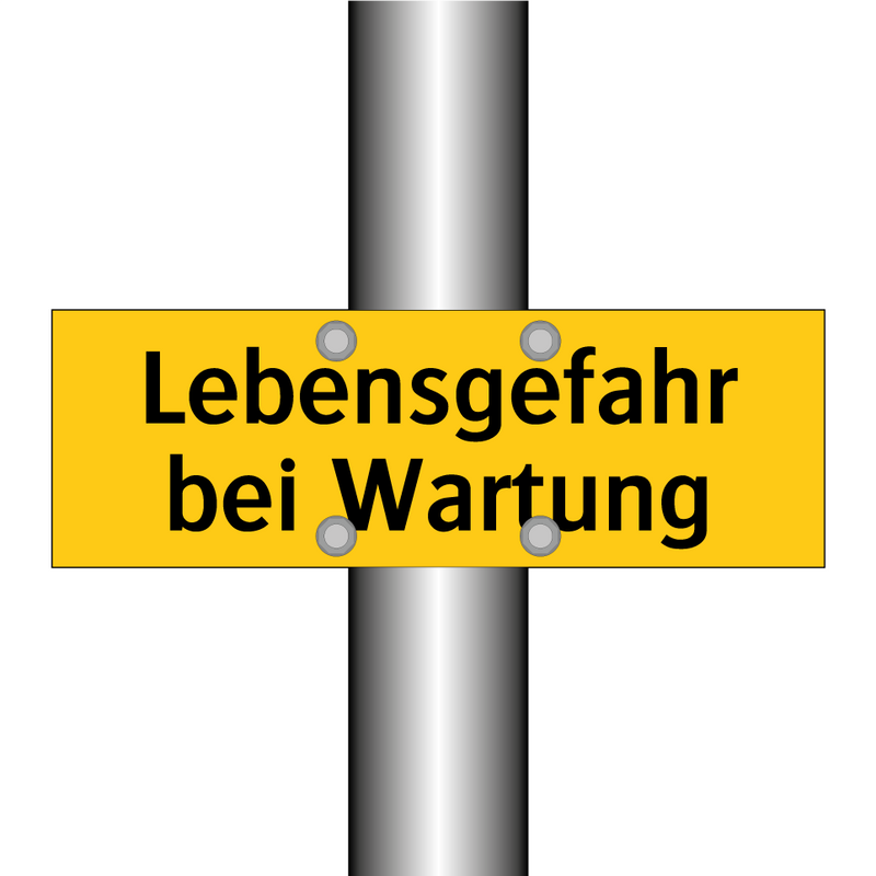 Lebensgefahr bei Wartung