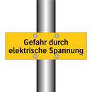 Gefahr durch elektrische Spannung