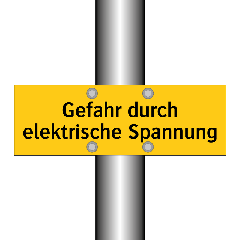 Gefahr durch elektrische Spannung