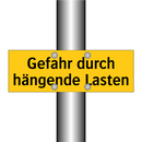 Gefahr durch hängende Lasten