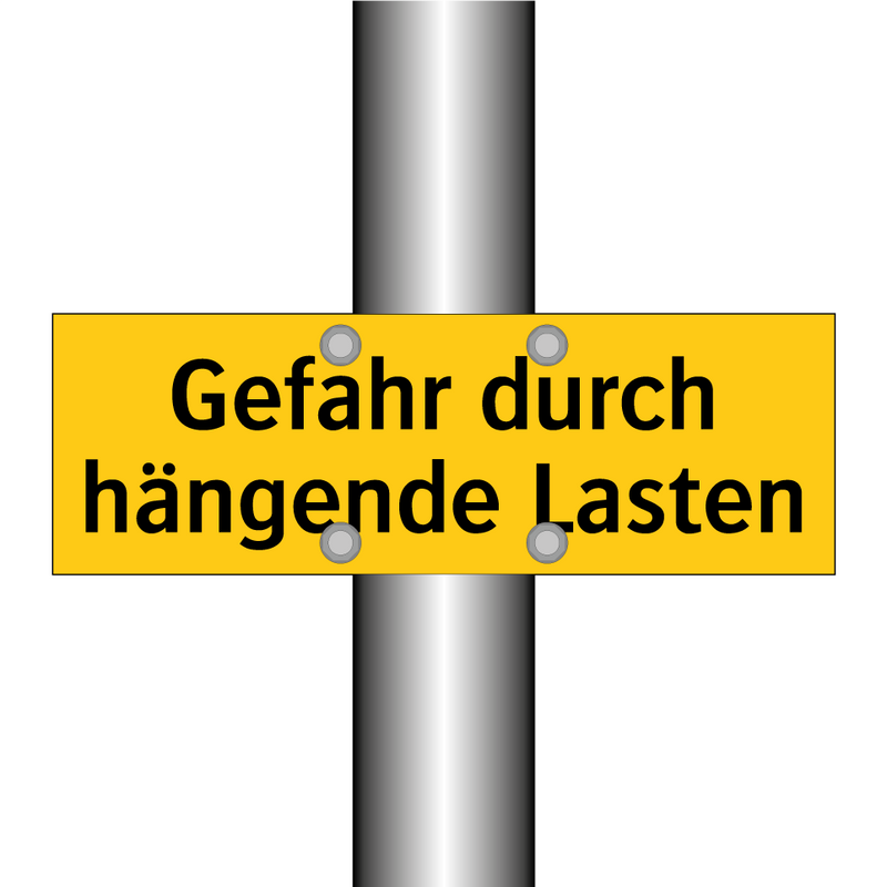 Gefahr durch hängende Lasten